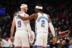 铁林：卡鲁索回到主场将会打得好 SGA则会展示为何他是MVP